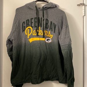 Green Bay Packers Distressed Ombré Sweatshirt